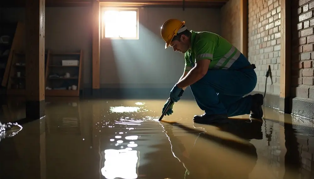 Professional water damage restoration services in Wanatah, IN